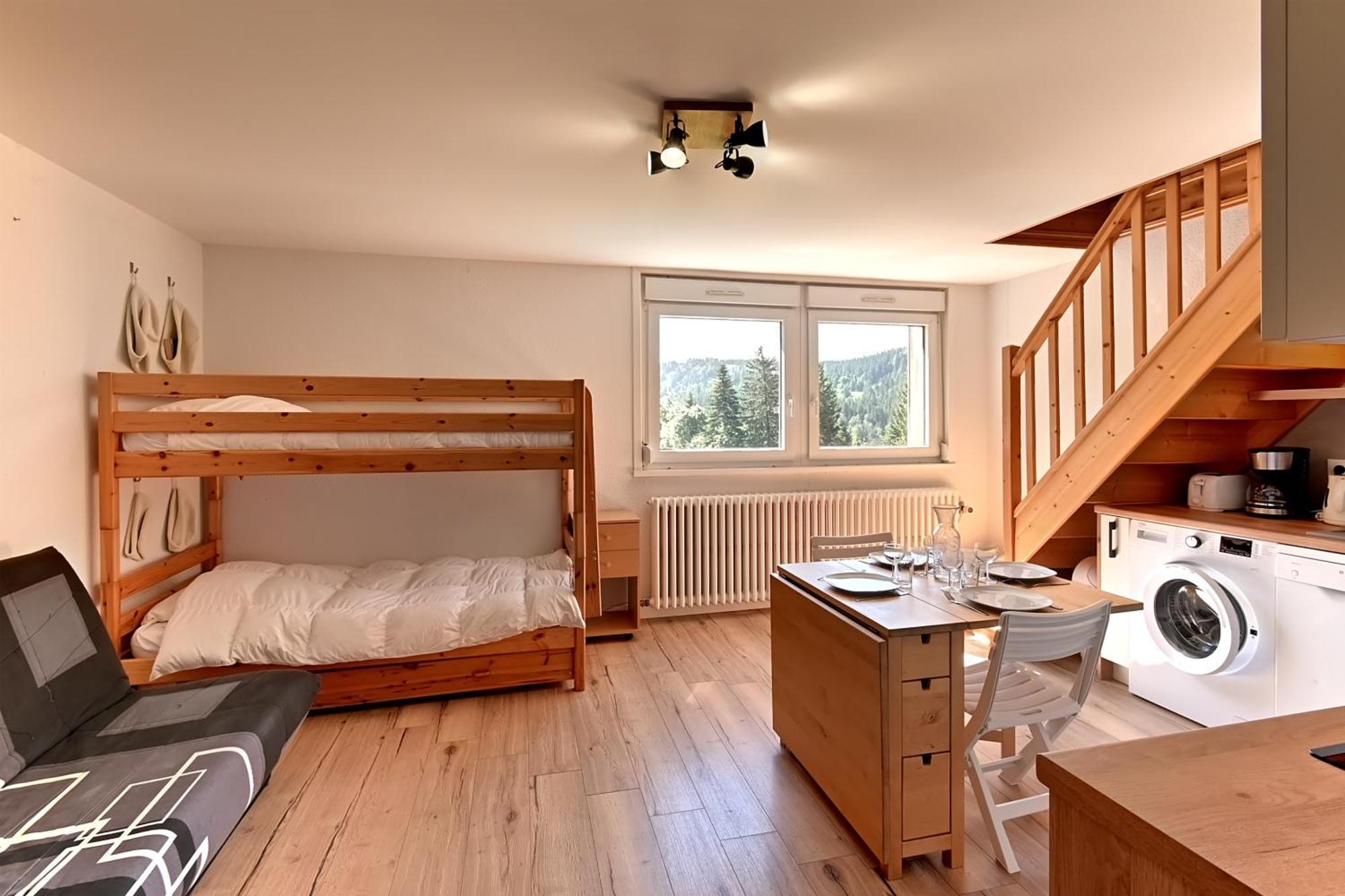 Le Nid Des Vosges - Appt Vue Montagne Apartment Gérardmer Exterior photo